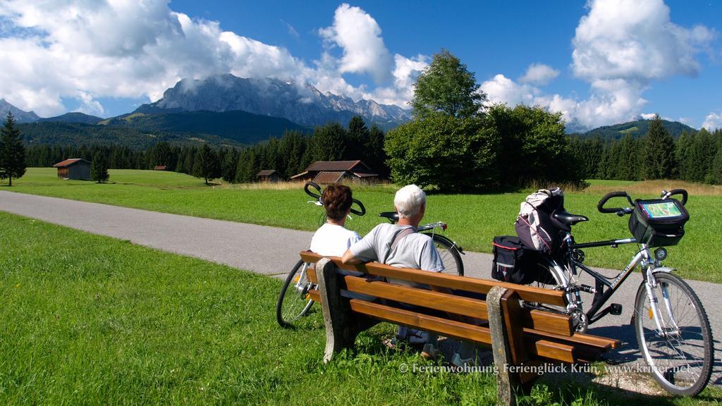 Ferienwohnung Ferienglück Krün Exterior foto