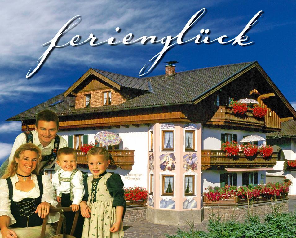 Ferienwohnung Ferienglück Krün Exterior foto